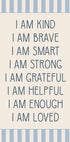 Boys Affirmations, Positive Self-Talk Poster - Posterbox.dk