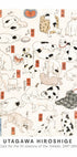 Cats of the Tokaido, Hiroshige Poster - Posterbox.dk