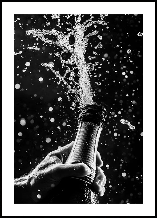 Champagne Celebration Poster - Posterbox.dk