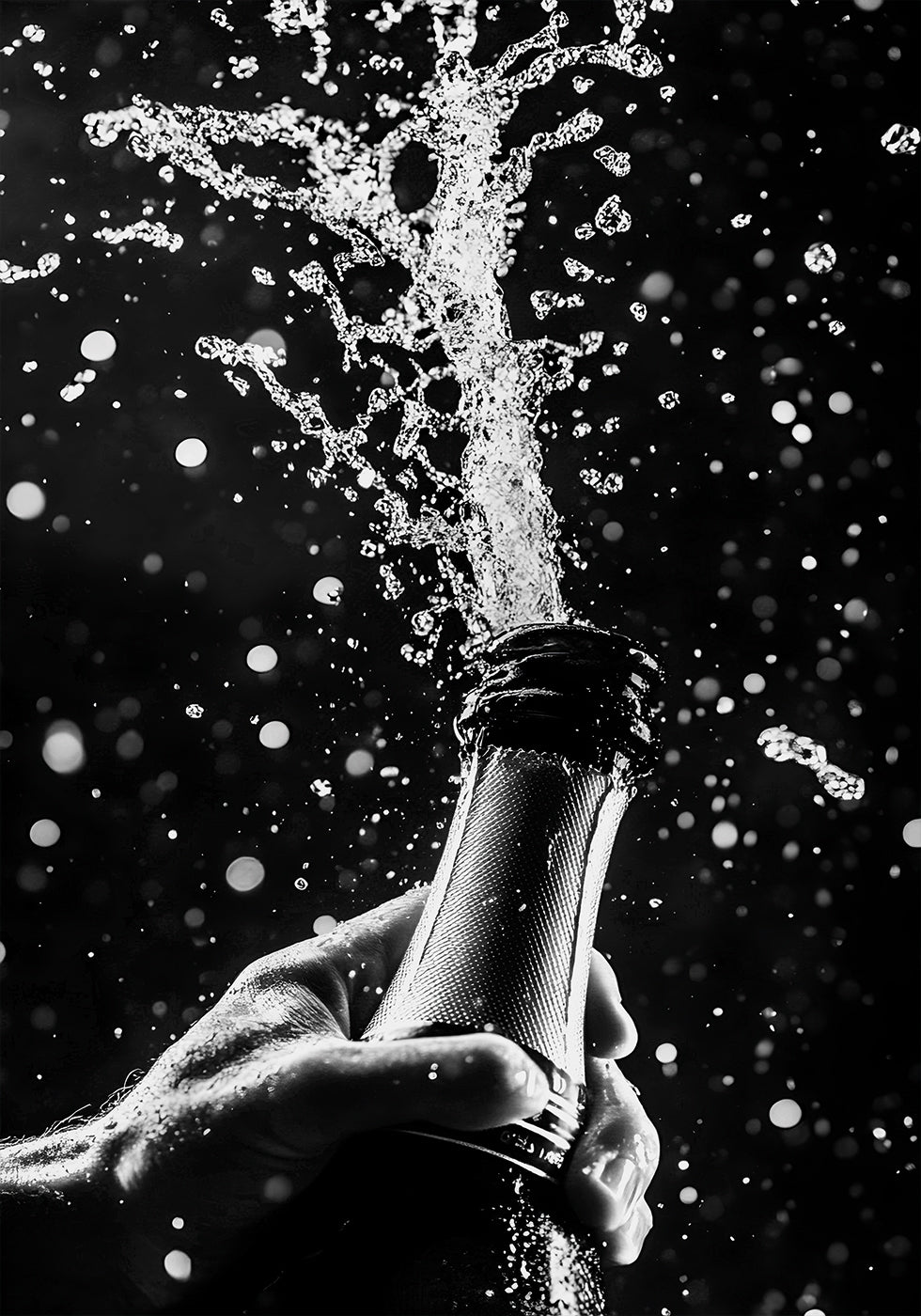 Champagne Celebration Poster - Posterbox.dk