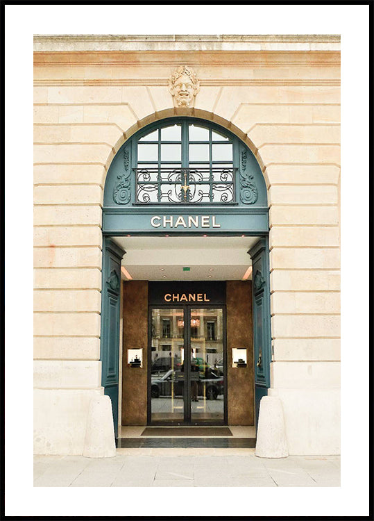 Chanel Boutique Paris Poster - Posterbox.dk