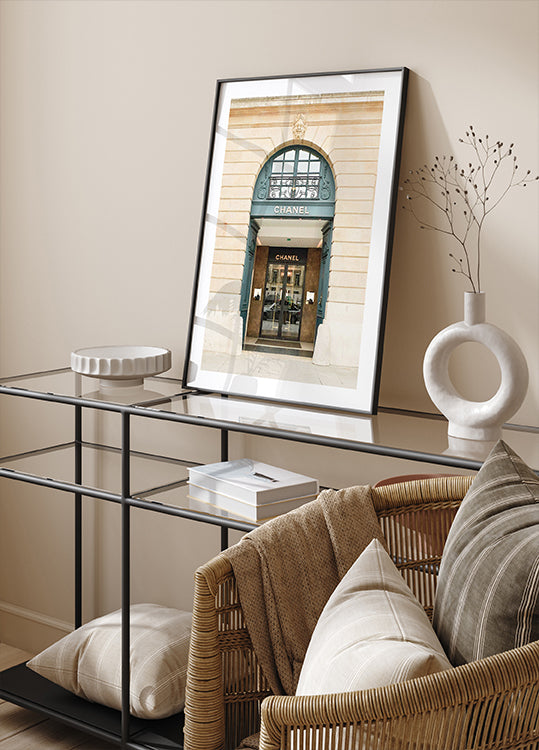 Chanel Boutique Paris Poster - Posterbox.dk
