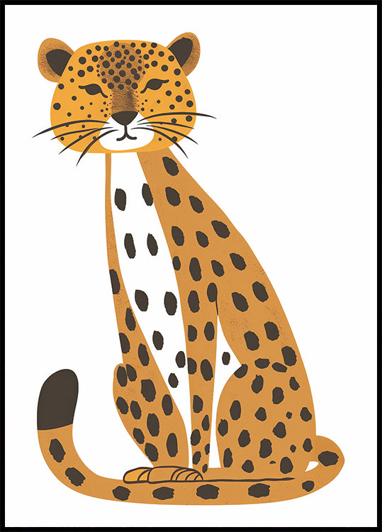 Cheetah Kids Poster - Posterbox.dk