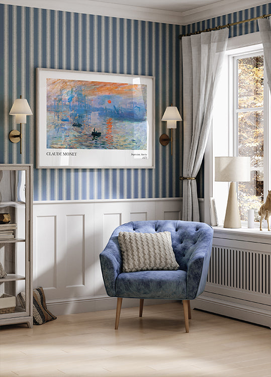 Claude Monet - Impression, Sunrise Poster - Posterbox.dk
