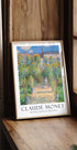 Claude Monet The Artist's Garden at Vétheuil Poster - Posterbox.dk