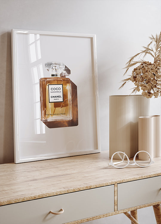Coco Mademoiselle Perfume Poster - Posterbox.dk