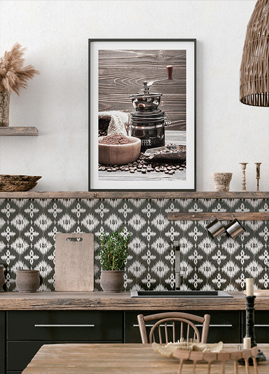 Coffee Mill Poster - Posterbox.dk