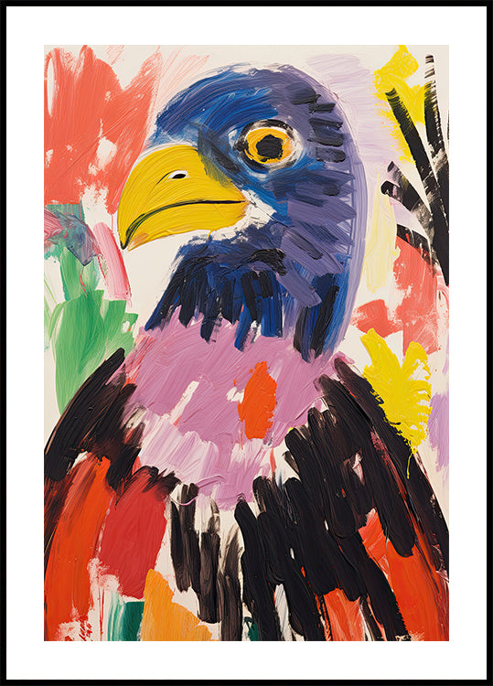 Colorful Eagle Poster - Posterbox.dk
