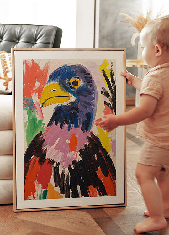 Colorful Eagle Poster - Posterbox.dk