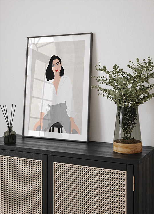 Confident Woman Poster - Posterbox.dk