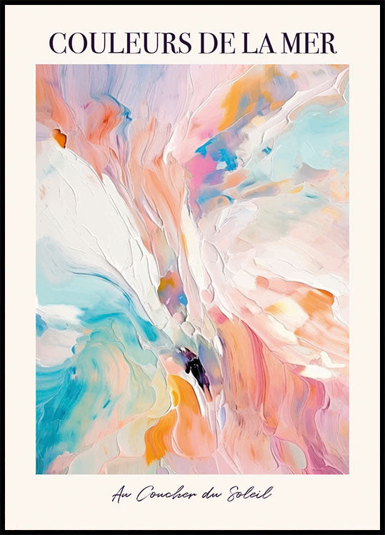 Couleurs de la Mer Poster - Posterbox.dk