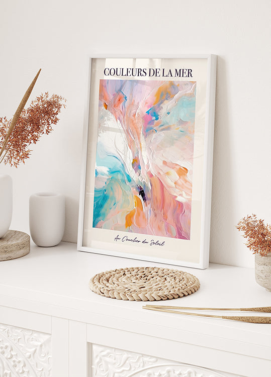 Couleurs de la Mer Poster - Posterbox.dk