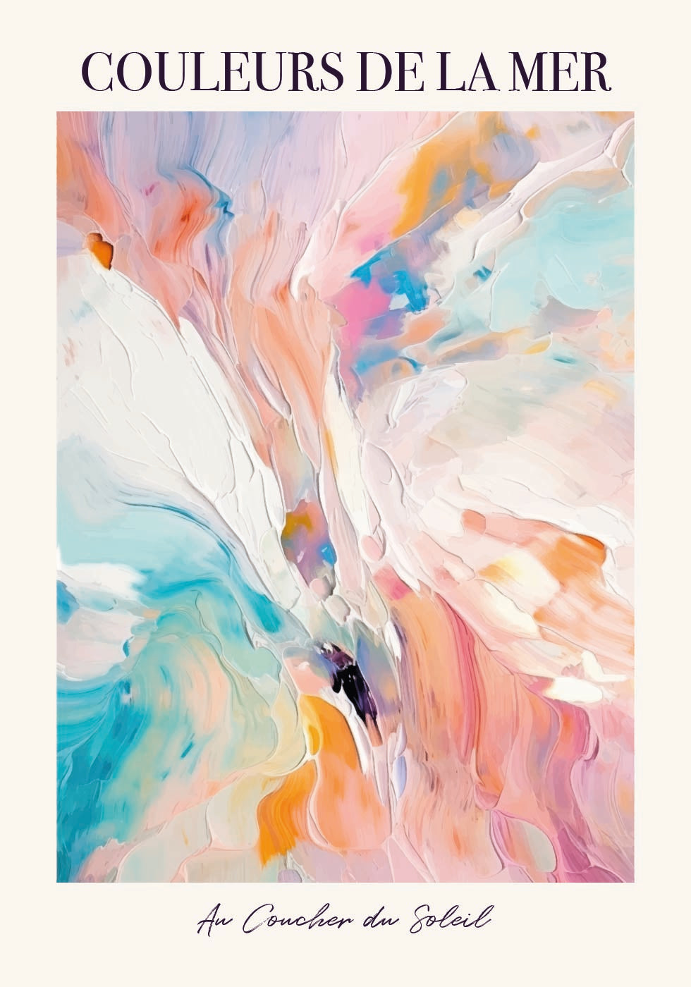 Couleurs de la Mer Poster - Posterbox.dk