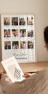 Couple Memories, Polaroid Style Photo Collage Poster - Posterbox.dk