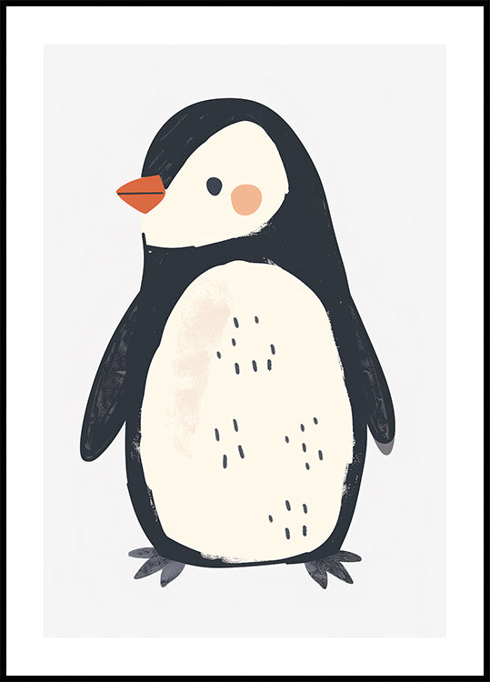 Cute Penguin Poster - Posterbox.dk