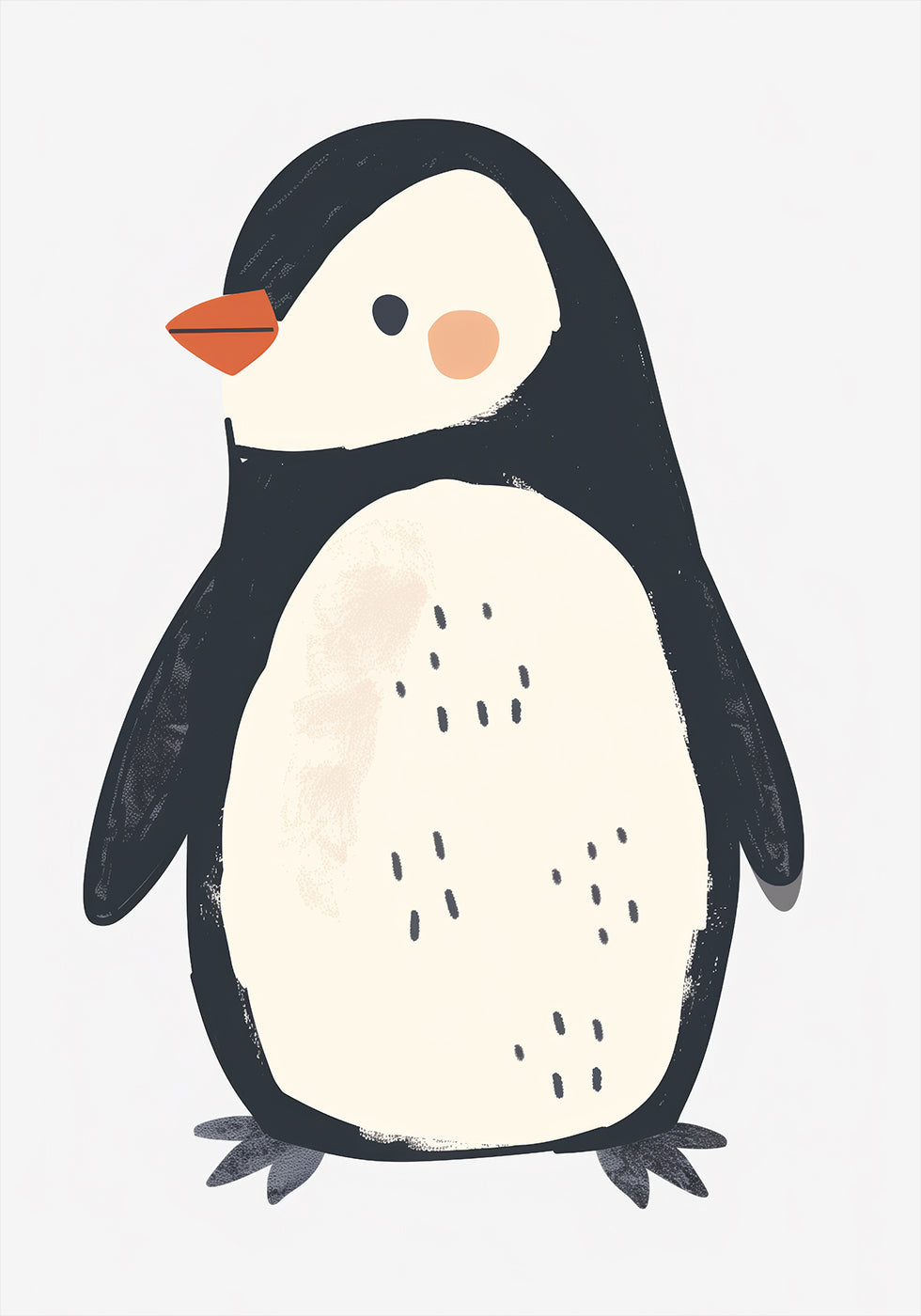 Cute Penguin Poster - Posterbox.dk
