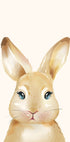 Cute Watercolor Bunny, Animal Nursery Print Poster - Posterbox.dk