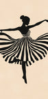 Dancing Silhouette Plakat - Posterbox