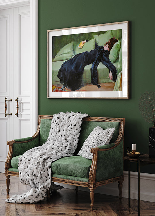 Decadent Young Woman, After the Dance Poster - Posterbox.dk