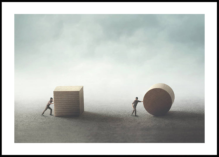 Different Strategies Poster - Posterbox.dk