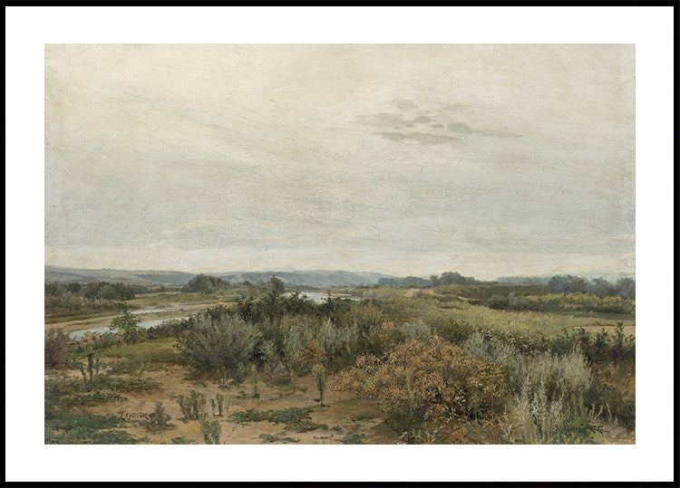 East Slovak Landscape by Ľudovít Čordák lakat - Posterbox.dk