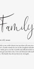 Family Definition Poster - Posterbox.dk