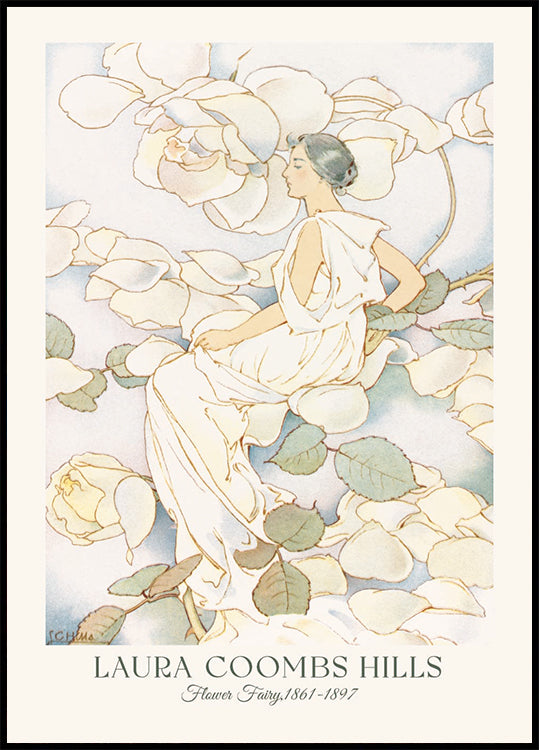 Flower Fairy, Laura Coombs Hills Poster - Posterbox.dk