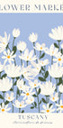 Flower Market, Tuscany daisy field Poster - Posterbox.dk