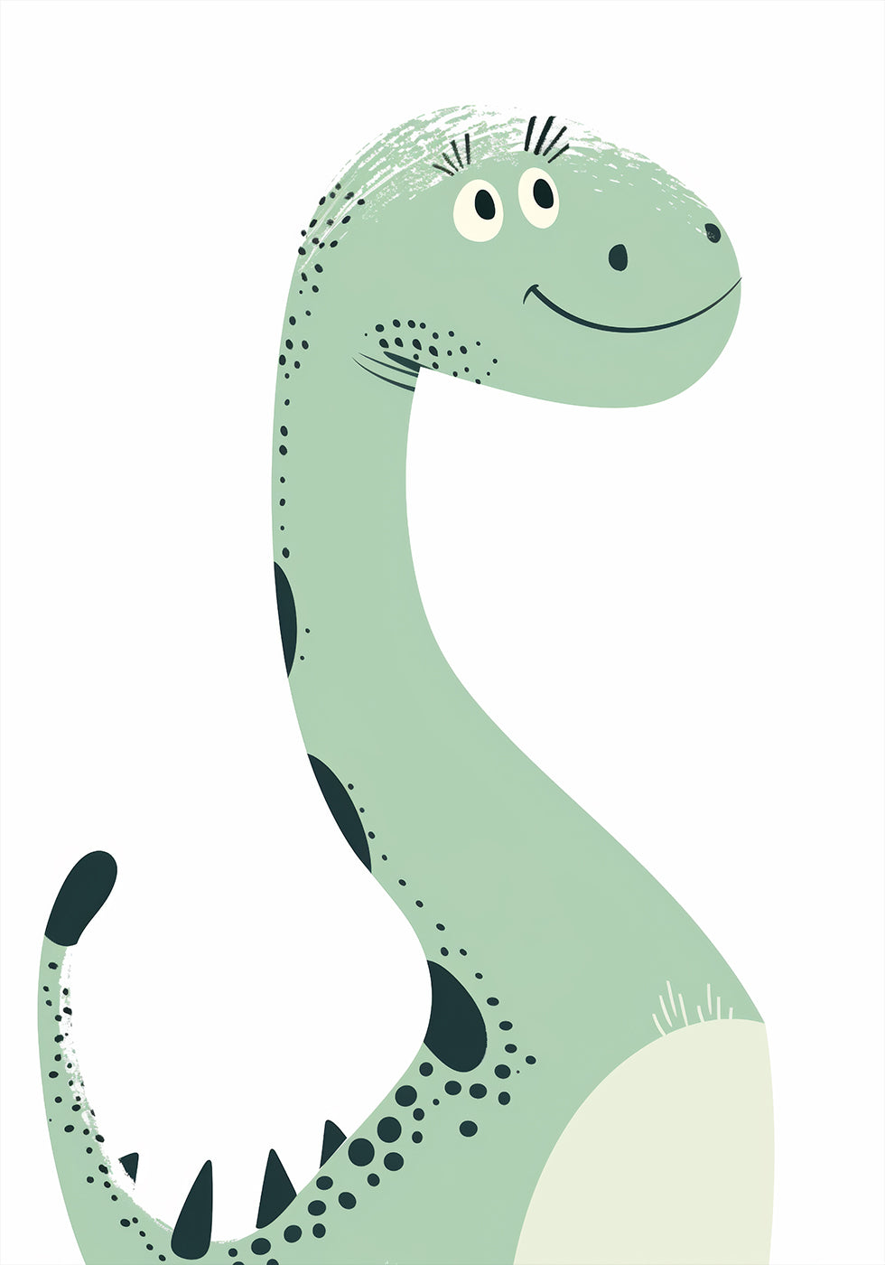 Friendly Dinosaur Poster - Posterbox.dk
