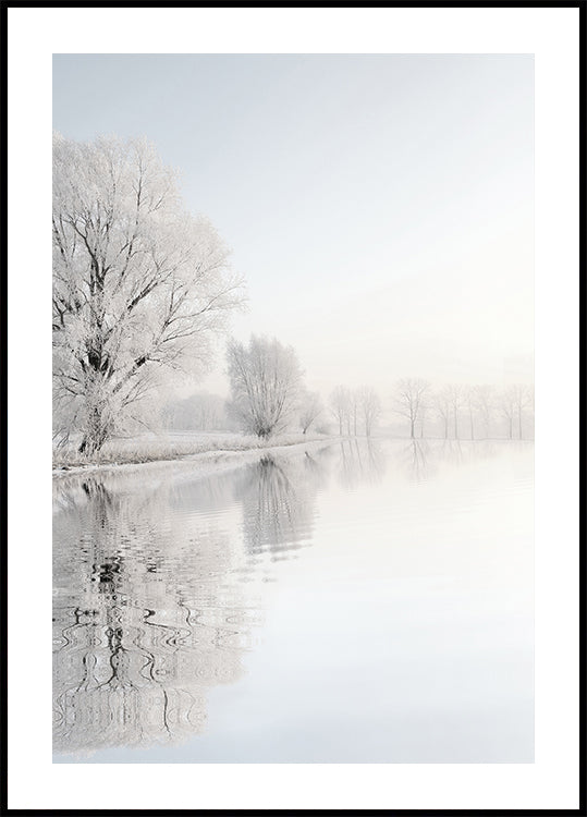 Frosty Winter Tree №1 Poster - Posterbox.dk