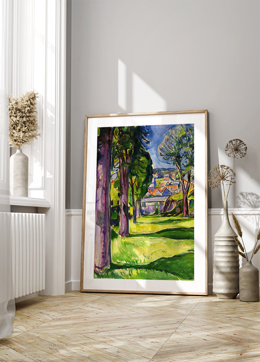 Garden in Kragerø Poster - Posterbox.dk