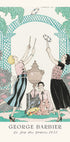 George Barbier Fashion Illustration 1920s Garden Party Poster - Posterbox.dk