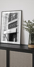 Gucci Boutique Black and White Poster - Posterbox.dk
