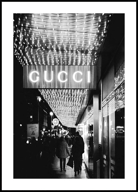 Gucci Style - Fashion Poster - Posterbox.dk