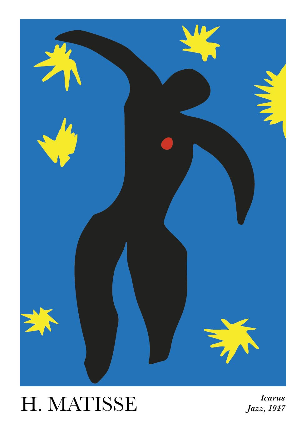 H. Matisse Icarus Poster - Posterbox.dk