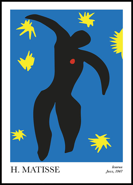 H. Matisse Icarus Poster - Posterbox.dk
