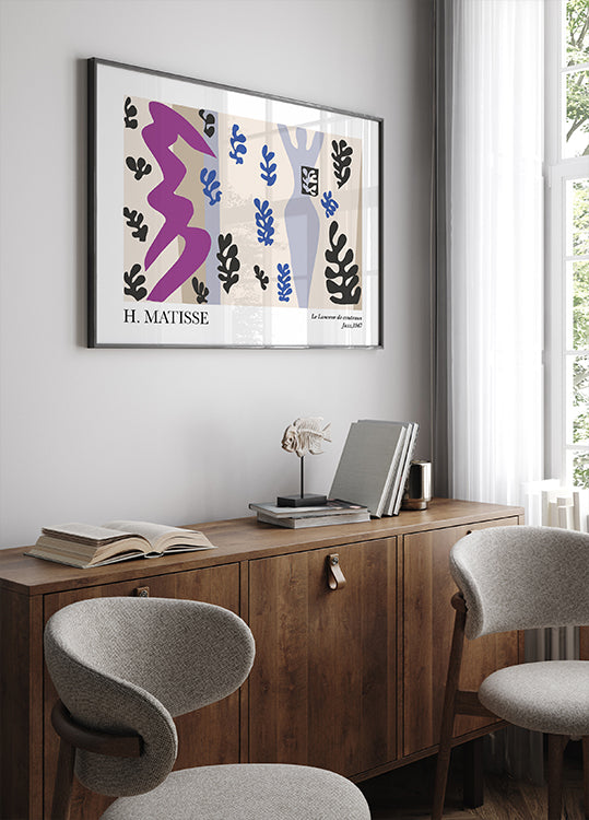 H. Matisse The Knife Thrower Poster - Posterbox.dk