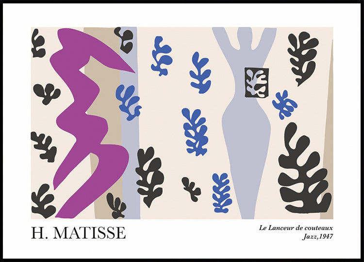 H. Matisse The Knife Thrower Poster - Posterbox.dk