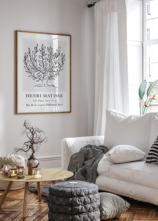 H. Matisse The Plane Tree Poster - Posterbox.dk