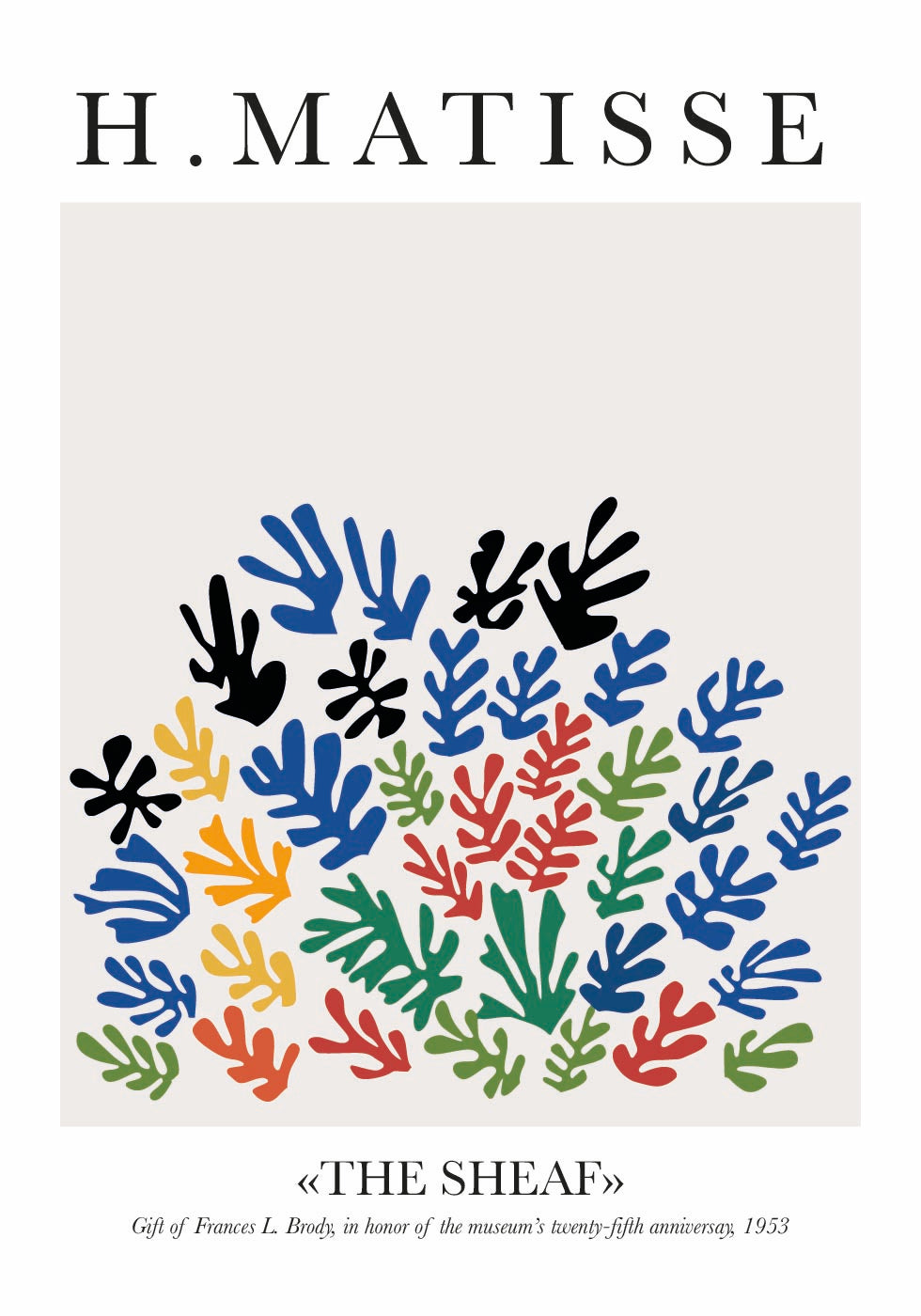 H. Matisse The Sheaf Poster - Posterbox.dk