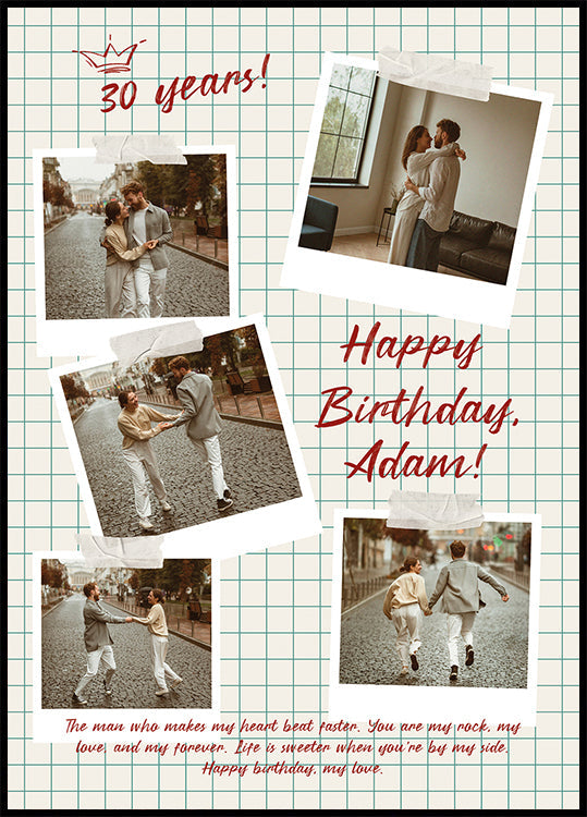 Happy Birthday Personal Poster - Posterbox