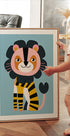 Happy Lion Poster - Posterbox.dk