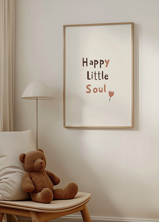 Happy Little Soul Poster - Posterbox.dk