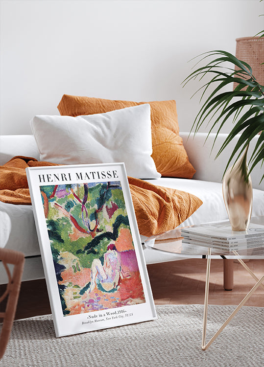 Henri Matisse Nude in a Wood Poster - Posterbox.dk