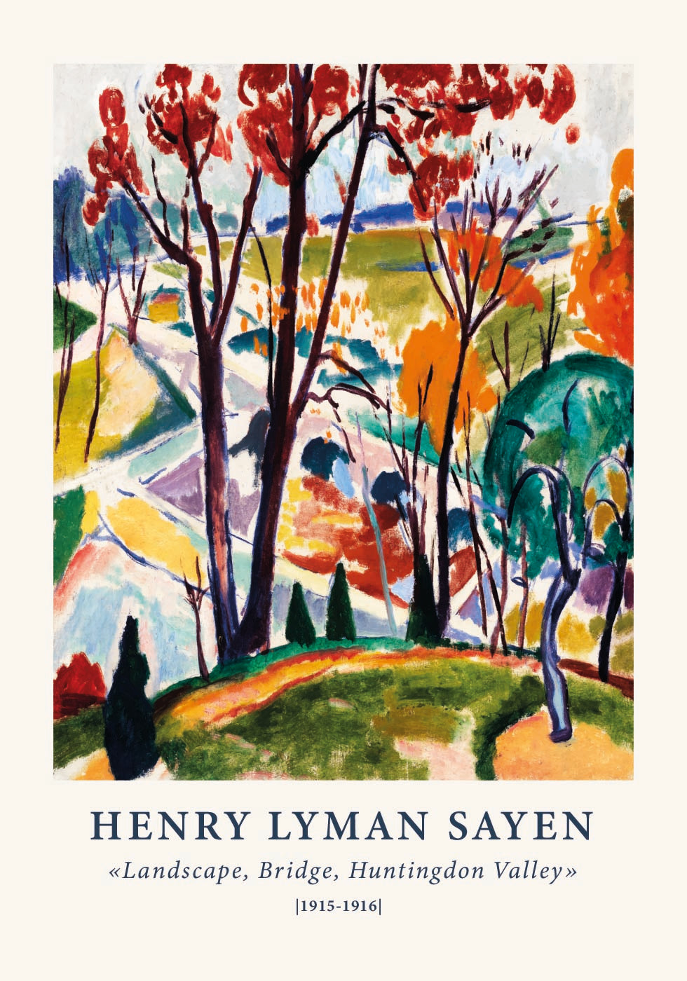 Henry Lyman Sayen, Huntingdon Valley Poster - Posterbox.dk