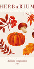 Herbarium Autumn Composition Poster - Posterbox.dk