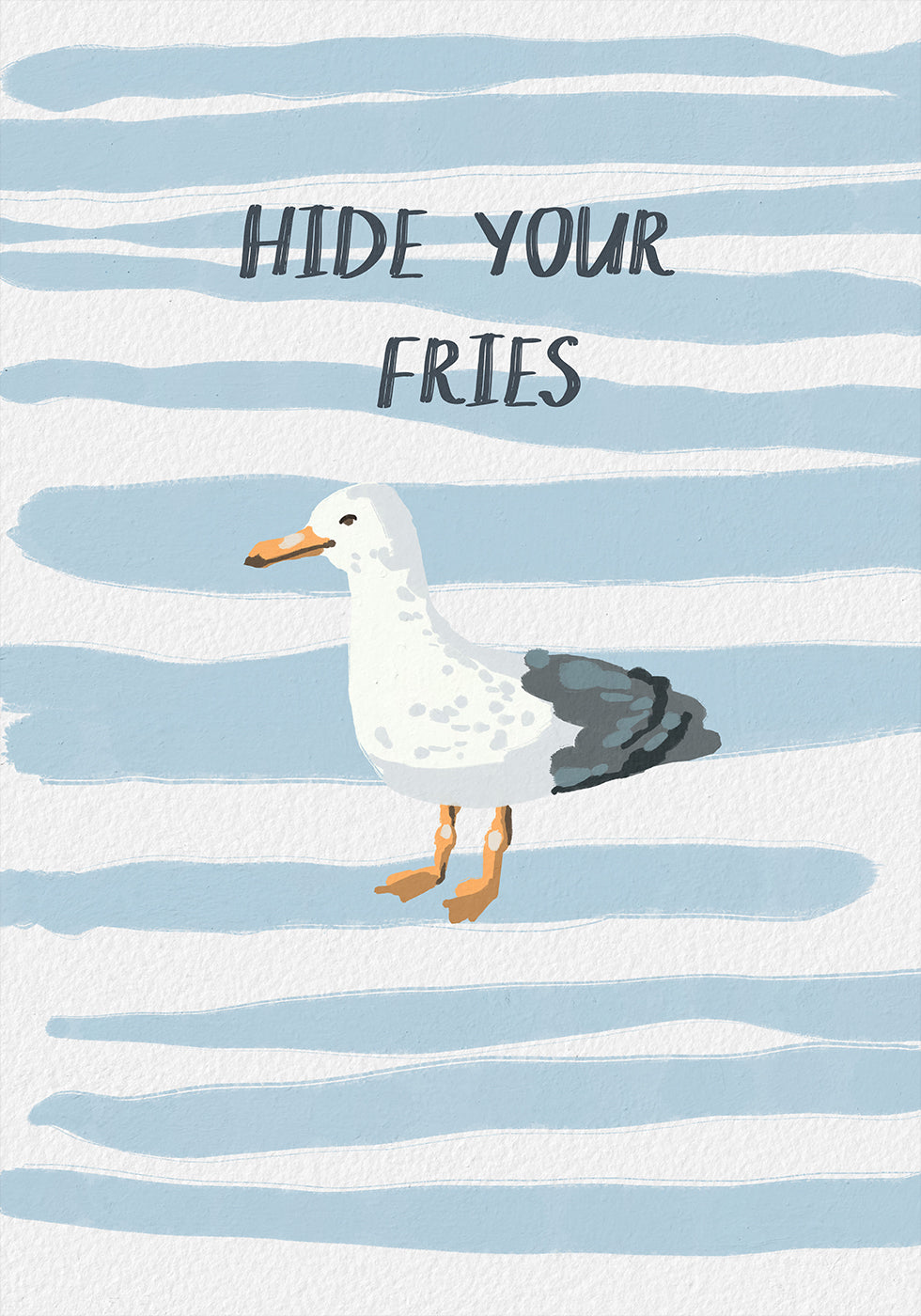 Hide Your Fries Poster - Posterbox.dk