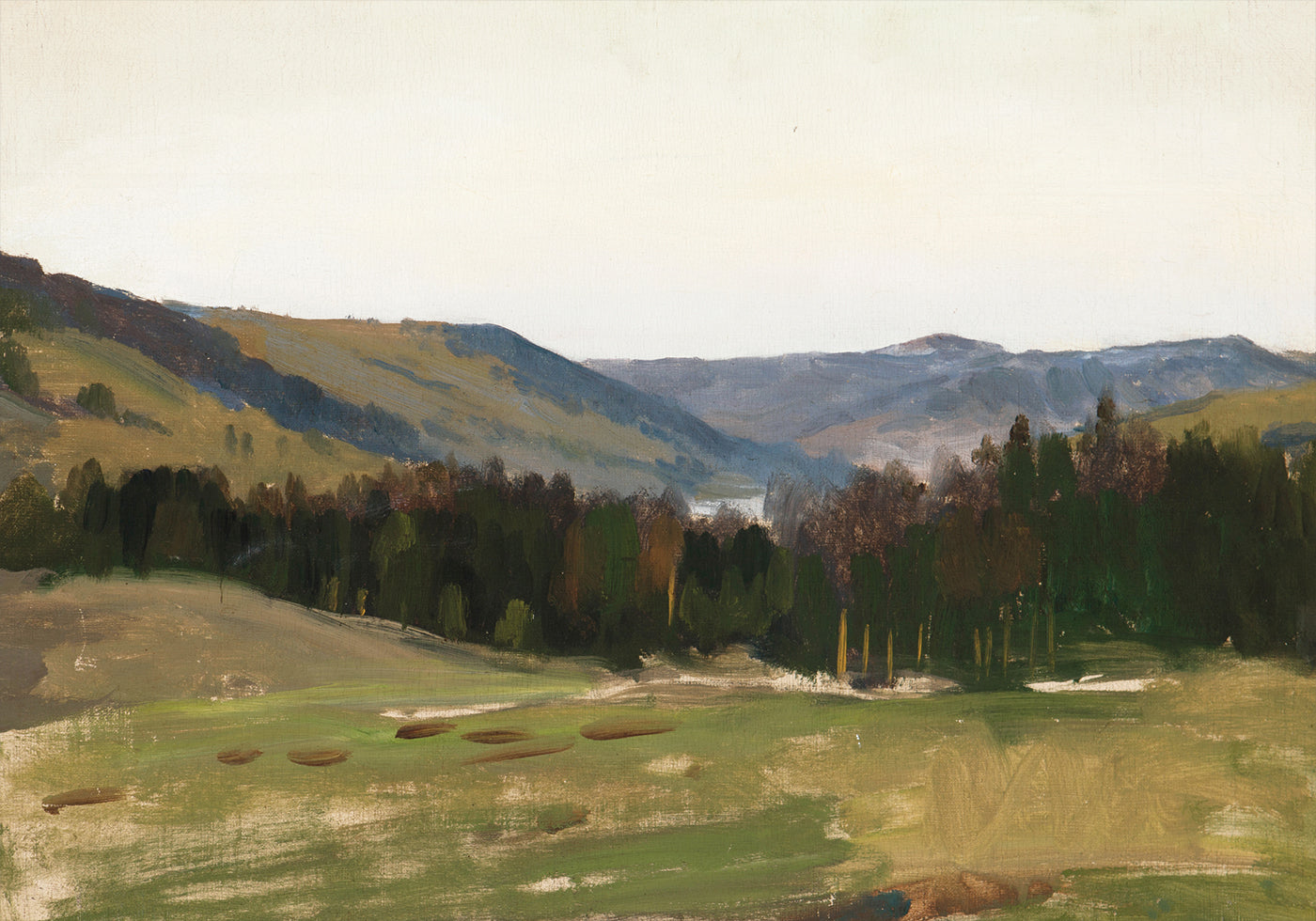 Highland Landscape by Leon Wyczółkowski Poster - Posterbox.dk