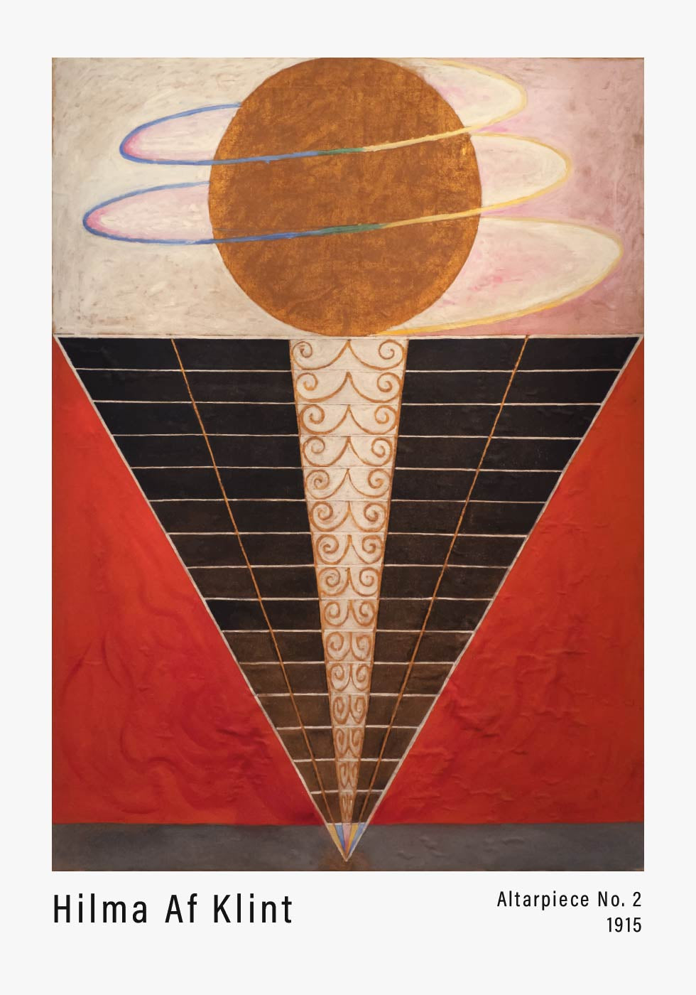Hilma af Klint - Altarpiece No. 2 Poster - Posterbox.dk