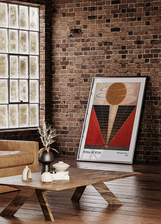 Hilma af Klint - Altarpiece No. 2 Poster - Posterbox.dk